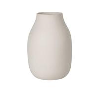 blomus Vase-65705 Vase Porcelain Moonbeam, Height 20 cm, Diameter 14 cm