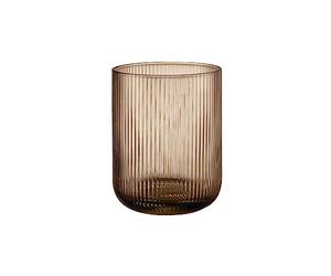 blomus -VEN 66251 Lantern Size S, Warm Brown Tone, Elegant Eye-Catcher as a Lantern or Vase, Colour Coffee