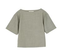 Blond Striped Wool Blouse Light grey S