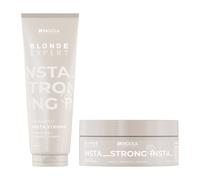 BLONDE EXPERT Care InstaStrong Shampoo 250ml & Treatment 200ml by Indola