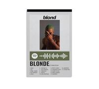 Blonde-Frank Ocean Canvas Wall Art Home Posters Are Suitable for Bedroom Dining Room And Living Room Beautiful Artwork Is A Great Gift for FriendsUnframe-style24x36inch(60x90cm)