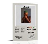 Blonde-Frank Ocean Canvas Wall Art Home Posters Are Suitable for Bedroom Dining Room And Living Room Beautiful Artwork Is A Great Gift for FriendsFrame-style20x30inch(50x75cm)