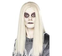 Blonde Grey Ghostly Spirit Long Haired Wig