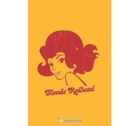 Blonde Redhead CS004 Notebook: College Ruled For Boys And Girls , Size 6 X 9, Men, 120 Pages , Themed Diary And Notebook , Birthday Gifts, Journal , For Writing
