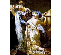 Blondel Hecuba Polyxena Greek Myth Painting Art Print Canvas Premium Wall Decor Poster Mural
