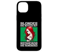 Blondes Are Noticed But Redheads Are Remembered Case for iPhone 14 Plus