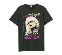 Amplified Unisex Adult NYC 1974 Blondie T-Shirt XXL Charcoal