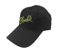 Blondie Baseball Cap Eat to the Beat Patch Band Logo Official Black Strapback