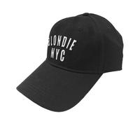 Blondie Baseball Cap NYC Band Logo new Official Black Strapback One Size