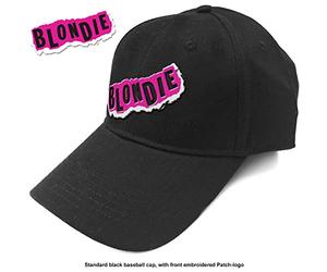 Blondie - Cappello (Unisex-U) Punk Logo (Nero)