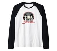 Blondie Classic Band Logo Circle Raglan Baseball Tee