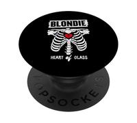 Blondie Heart of Glass Skeleton Graphic PopSockets Adhesive PopGrip