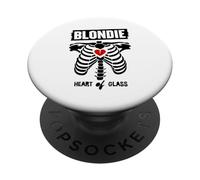 Blondie Heart of Glass Skeleton Graphic PopSockets Adhesive PopGrip