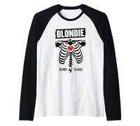 Blondie Heart of Glass Skeleton Graphic Raglan Baseball Tee