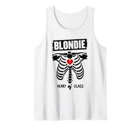 Blondie Heart of Glass Skeleton Graphic Tank Top