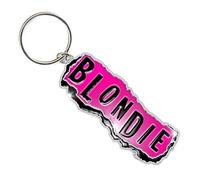 Blondie Keyring Keychain Punk band Logo Official metal Taglia unica