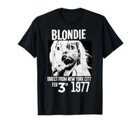 Blondie - Live in NYC 1977 Vintage Photo T-Shirt