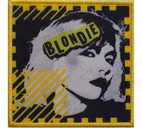 Blondie Logo Monochrome Iron On Patch (One Size) (Yellow/Black/White)