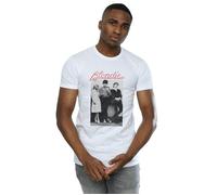 Blondie Men's Distressed Band T-Shirt in White | Size: XL Blondie White XL