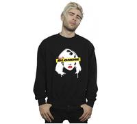 Blondie Men's Face Graffiti Sweatshirt in Black | Size: 4XL Blondie Black 4XL