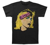 Blondie Men's Punk Logo T-Shirt, Black, Large