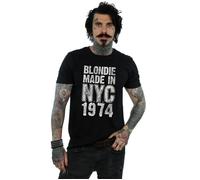 Blondie Men's Punk NYC T-Shirt in Black | Size: Large Blondie Black L