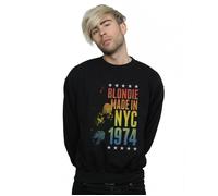 Blondie Men's Rainbow NYC Sweatshirt in Black | Size: 4XL Blondie Black 4XL