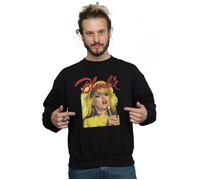 Blondie Men's Singing With Mic Sweatshirt in Black | Size: 4XL Blondie Black 4XL
