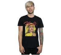 Blondie Men's Singing With Mic T-Shirt in Black | Size: 4XL Blondie Black 4XL