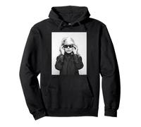 Blondie New Wave Debbie Harry Pop Singer By Allan Ballard Pullover Hoodie