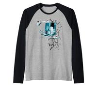 Blondie - No Exit Abstract Collage Art Raglan Baseball Tee