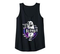 Blondie Punk Wrapped Like Candy Vintage Band Tank Top, Women, Black, Medium