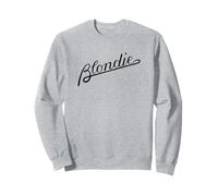Blondie Script Logo Vintage Band Sweatshirt