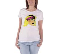 Punk Logo Skinny Fit T Shirt Blondie White M