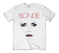 Blondie T Shirt Staredown Band Logo Debbie Harry Official Mens White M