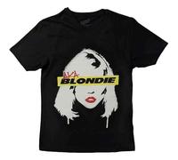 Blondie T Shirt The AKA Eyestrip Logo Official Unisex Black XL