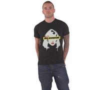 Blondie T Shirt The AKA Eyestrip Logo Official Unisex Black XXL