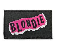 Blondie Patch Punk Band Logo Official Black Taille unique