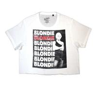 Blondie - T-Shirts - Large - Short Sleeves - Stacked Logo - U500z