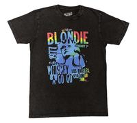 Blondie Whiskey A Go Go Black Medium Unisex T-Shirt
