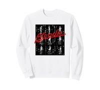 Blondie Vintage Live Photo Grid Script Logo Sweatshirt