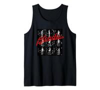 Blondie Vintage Live Photo Grid Script Logo Tank Top