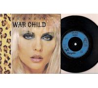 Blondie War Child UK 45 7" single +Picture Sleeve +Little Caesar