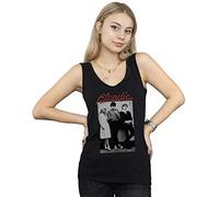 Blondie Women's Distressed Band Vest Black Medium