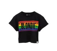 Blondie Womens/Ladies Rainbow Crop T-Shirt NS6812