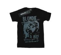 Blondie Womens/Ladies Tour 1977 Chest Cotton Boyfriend T-Shi BI22632