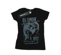 Blondie Womens/Ladies Tour 1977 Chest Cotton T-Shirt BI19792