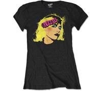 Blondie Women's Punk Logo T-Shirt in Black | Size: 4XL Blondie Black 4XL