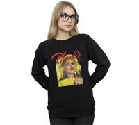 Blondie Women's Singing With Mic Sweatshirt in Black | Size: Medium Blondie Black M