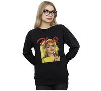 Blondie Women's Singing With Mic Sweatshirt in Black | Size: Small Blondie Black S